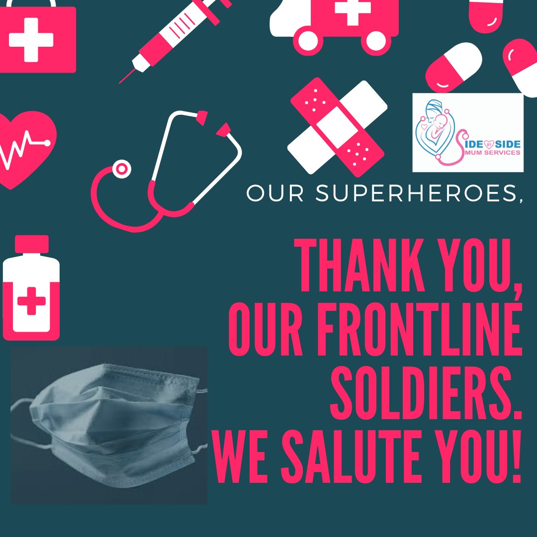 MumSide's tweet photo. WE SALUTE YOU!
#sacrificewellappreciated
#servicetohumanity
#inprayers
#divineprotection. https://t.co/d3FwUWvGVi