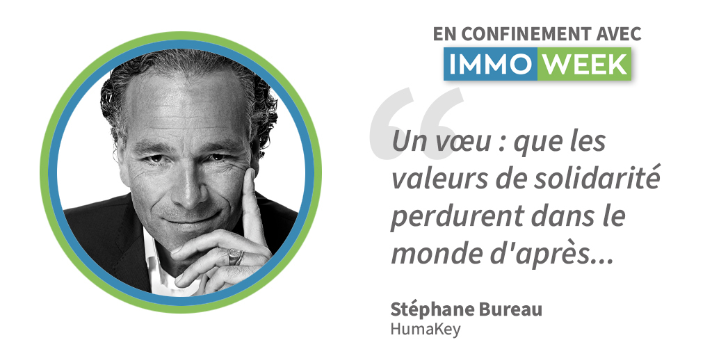 immoweek's tweet photo. A lire en libre-consultation sur #Immoweek, le 2ème épisode de la matinée pour notre série #EnConfinementAvec... @StephBUREAU, fondateur de Humakey >> https://t.co/UgF6mSIX3L https://t.co/QTKGAzC3Cn