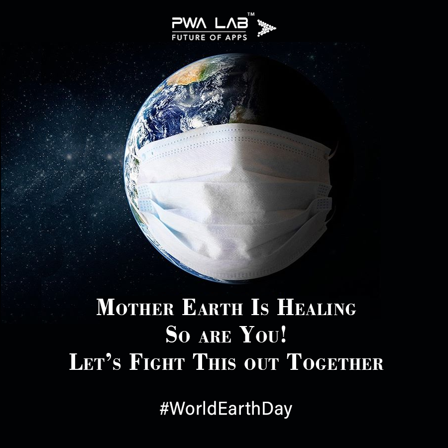 pwalabllp's tweet photo. While we are all indoors going through our own healing and finding ways to survive with this new idea of life. Earth is still standing strong, let's fight this out together.

#EarthDay2020  #LockDown #MotherEarth #coronavirus #pandemic #fightback #pwa #developers #PWAdevelopers https://t.co/G7lMv92Qcq