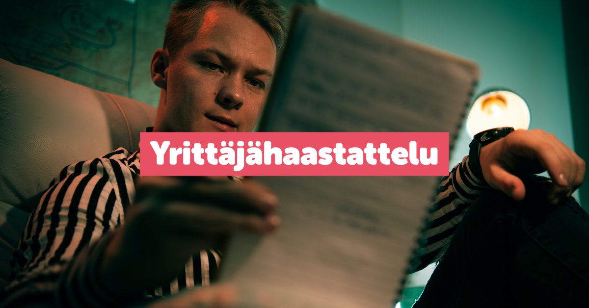 Tiitusapp's tweet image. Tiitus kannustaa opiskelijoita yrittäjyyteen! 🤖 Lue mainoskuvaaja-yrittäjä Oskun ajatuksia yrittäjyydestä  ➡️ tiitus.fi/yrittaja-osku-… #yrittäminen