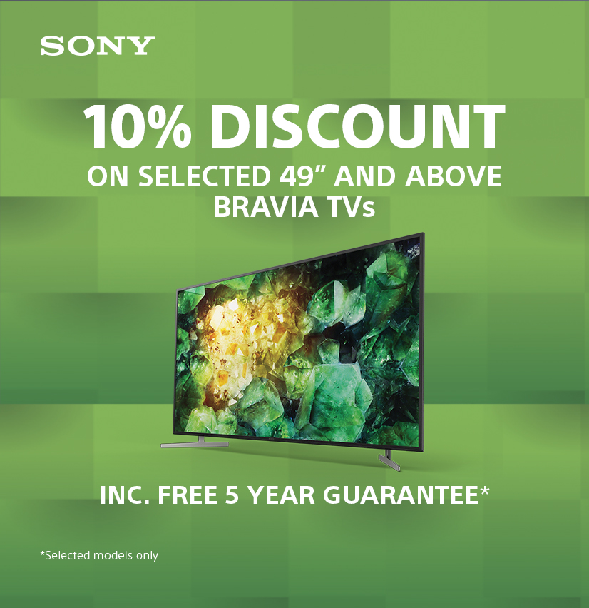 As the 10% discount has been so popular we have decided to extended the offer till 28th April 2020.

Enter code SONY10% at the checkout.

ow.ly/urrY50zl4zm