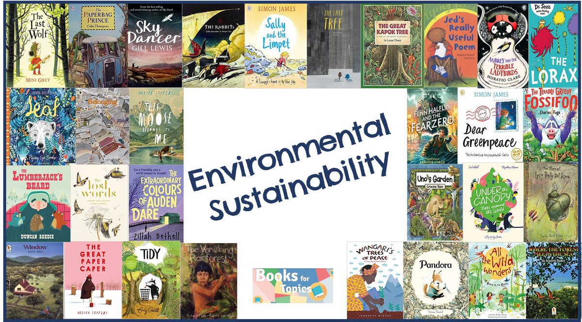 Happy #EarthDay 

Seems the perfect time to re-share our community booklist about environmental sustainability, with books recommended by teachers, authors, TAs, bloggers &amp; librarians:  booksfortopics.com/environment

#EarthDay2020