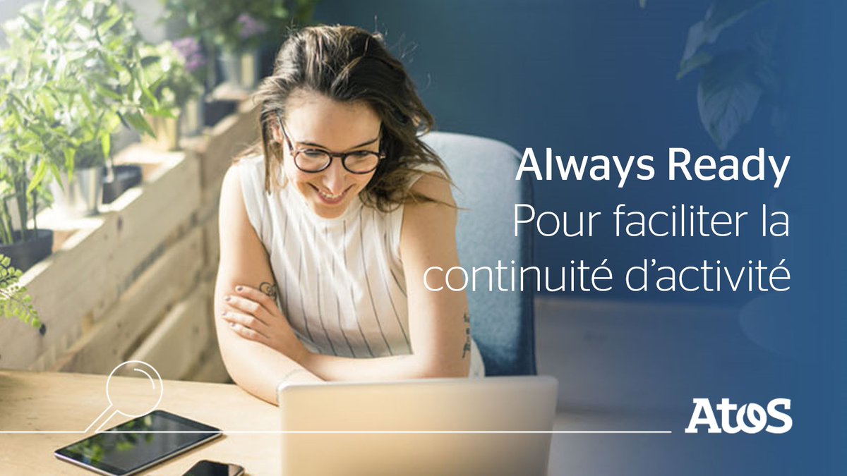 AtosFR's tweet photo. Dans cette période qui pose un défi au monde entier, notre priorité chez Atos est d’assurer la sécurité de nos employés tout en maintenant la continuité des opérations pour nos clients. Nous répondons présent ➡️ https://t.co/fHyMzGGquK #AlwaysReady https://t.co/0oMAhf4eeh