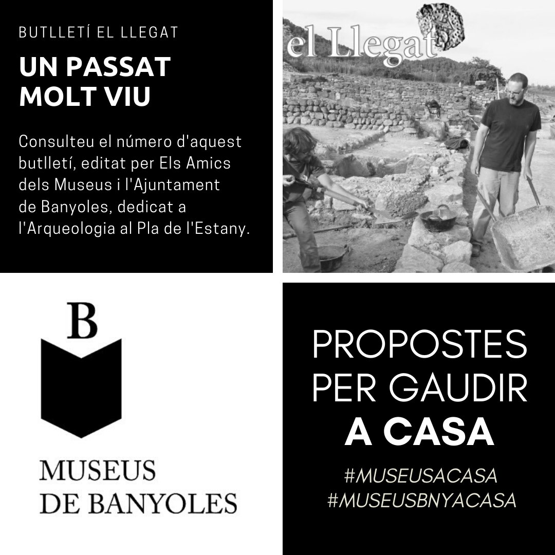 museusbanyoles's tweet photo. 🏠 ELS MUSEUS, A CASA.
👉 El #PladelEstany té un ric passat arqueològic que podreu descobrir en aquest exemplar del butlletí El Llegat que avui compartim. Gaudiu-lo!
🔗 https://t.co/jyKEDk4P3F
#museusacasa #museusbnyacasa https://t.co/VUiAYGygey