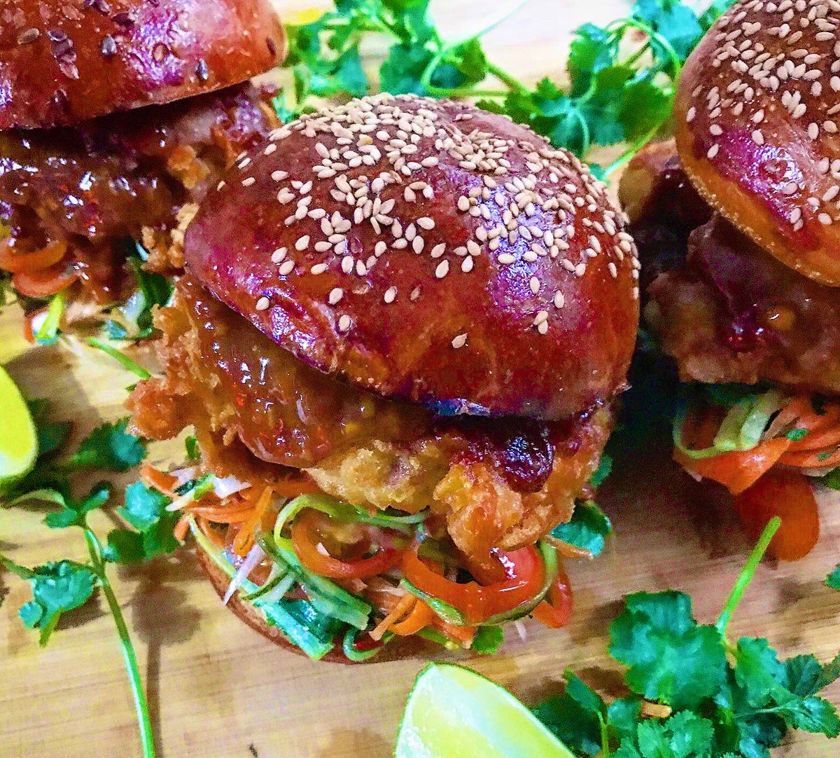 matthew parry (@mattparry14) on Twitter photo Spicy Sticky Peanut Satay Crispy Chicken Burgers... with my homemade brioche buns #thaisatay #satayburger #homemade #brioche #burgers Spicy Sticky Peanut Satay Crispy Chicken Burgers... with my homemade brioche buns #thaisatay #satayburger #homemade #brioche #burgers