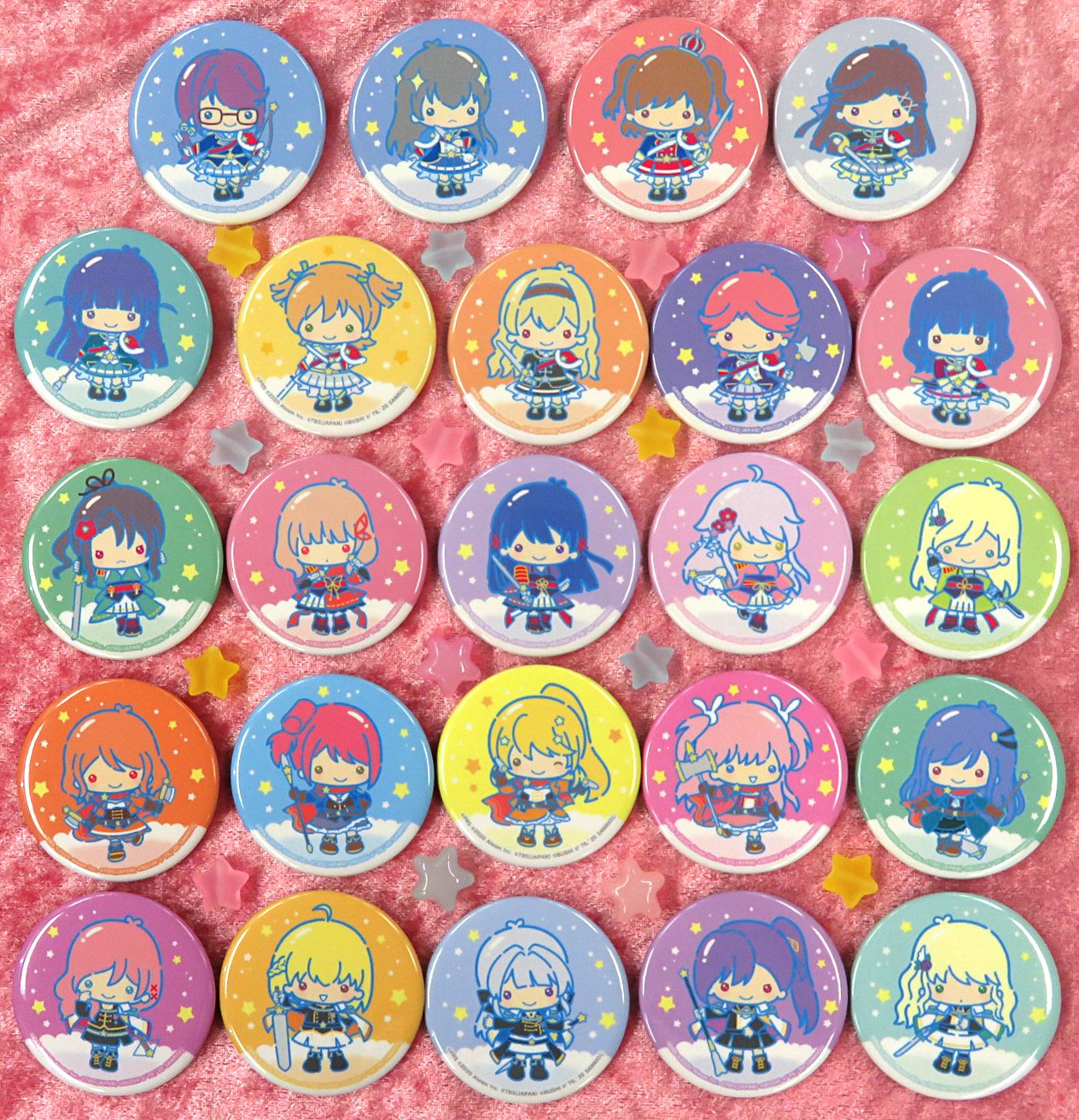少女☆歌劇　レヴュースタァライト 3rdライブ　サンリオコラボグッズ　ぬいぐるみ スタァライト×サンリオキャラクターズ コラボが決定