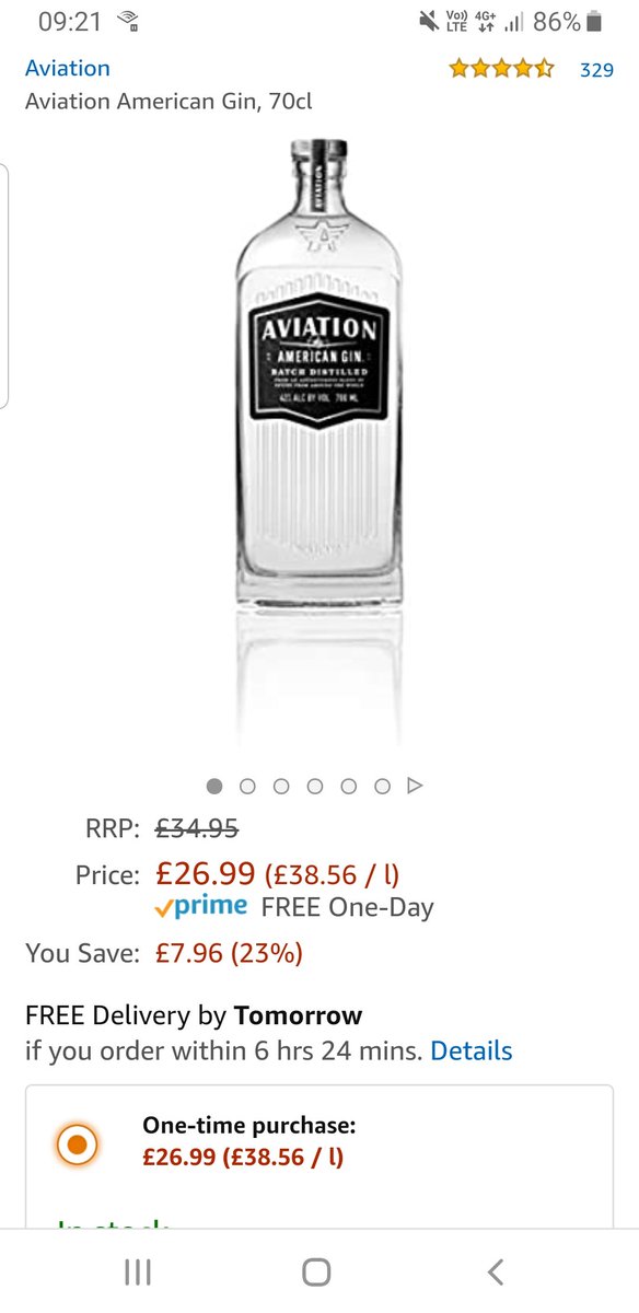 WantItEatIt's tweet photo. @VancityReynolds definitely didn't forget its my partners birthday tomorrow..thank you amazon prime and ryan reynolds for a cracking gin! #essentialshopping https://t.co/4PxZ1SXnVL