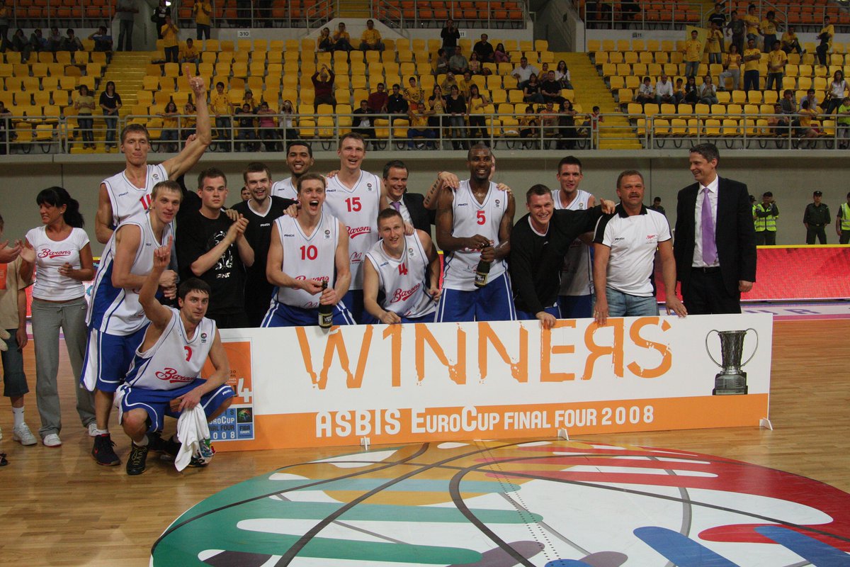 Latvijas Basketbola savienība, sadarbībā ar <a href="/OlybetLV/">OlyBet</a>  turpina pārbaudīt📚zināšanas basketbolā!

Šodien1⃣tēma📖-"BK Barons/LMT" 2007./2008. gada sezona,kad tika iegūts FIBA Kauss-pretinieku komandas, leģionāri un pašmāju spēlētāji-atkārto❗️

🎫- bezrindas.lv/lv/viktorina-p…