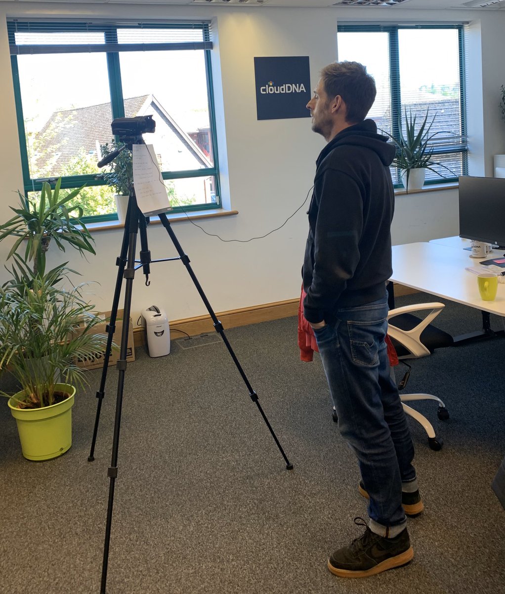 cloudDNA's tweet photo. Nice bright day for a little #vlog #filming with our CTO Al. Keep an eye on our social channels for the #video very soon! #citrix #adc #sdwan #tipsandhints https://t.co/mEtwekLRCA
