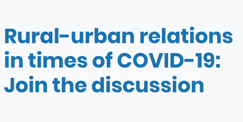 RuralUrbanEU's tweet photo. How are the dependencies between #rural and #urban areas changing?
ROBUST’s blog post explores how #Covid-19 is impacting rural-urban relations and makes a clear call for political leaders to take #action.
❗️Join the discussion👇
▶️ https://t.co/OLoLeG5v77
. https://t.co/AipkvLqnAd
