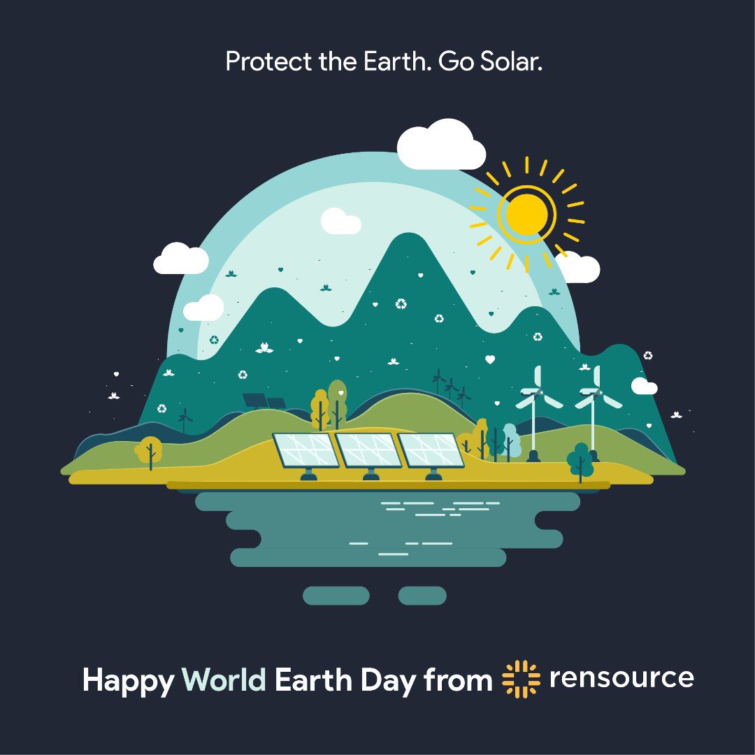 rensourceenergy's tweet photo. As we work to green Nigeria’s power infrastructure, we encourage you to guard this place we live in by reducing your carbon footprint, so that we can continue to enjoy nature and all the good the world is offering us.
#WorldEarthDay #PoweredbyRensource https://t.co/w61cZ72lyL
