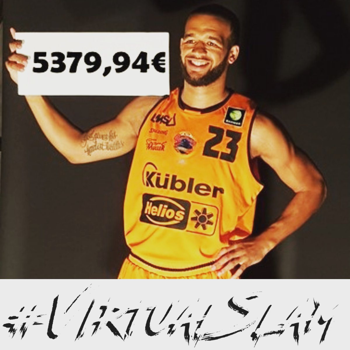 WihaPanthers's tweet photo. Endspurt beim #VirtualSlam❗
🙏🏼 Wir bedanken uns bei 229 Unterstützern, durch die wir aktuell 5379,94 € eingenommen haben! 💪🏼
Geht da auf der 🏁 Zielgeraden noch etwas in Richtung fünfstelliger Betrag ⁉️
👇🏼👇🏼👇🏼
https://t.co/1Z6vyVv0LQ
#WihaPanthers #DieGrößtenImSchwarzwald https://t.co/hg3WQAazh3
