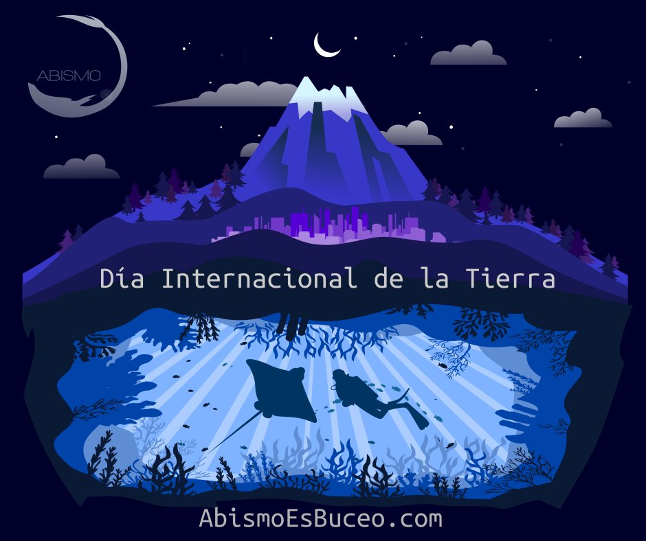 AbismoEsBuceo's tweet photo. Este 22 de abril es el #diainternacionaldelatierra LaTierra, el único hogar que tenemos. Como buzos tenemos el privilegio y la obligación de cuidarla.
Cuéntanos:
¿qué es lo que mas te gusta de ella?
#AbismoEsBuceo #Buceo #Dive #DiveIsFun #Travel #Viajes #QuédateEnCasa  #EarthDay https://t.co/DXXx1ARPRg