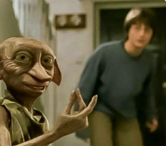 iosonodobby's tweet photo. ~la prima volta che dobby ha incontrato il suo amico Harry Potter~ https://t.co/fSUsMdxR4w