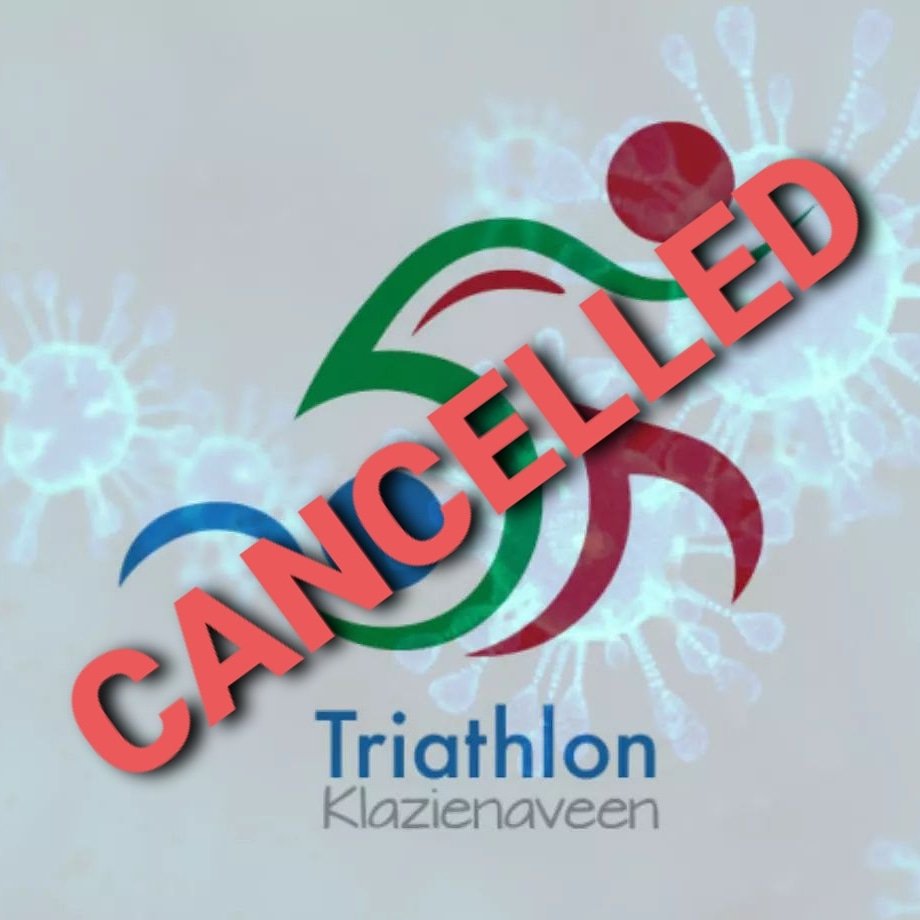 Triathlon Klazienaveen 2020 geannuleerd❗

Vanwege de aangescherpte RIVM-richtlijnen omtrent het corona virus zijn wij,  met pijn in het hart,  genoodzaakt de triathlon Klazienaveen van 23 augustus te annuleren.

Lees meer: triathlonklazienaveen.nl/algemeen/triat…
