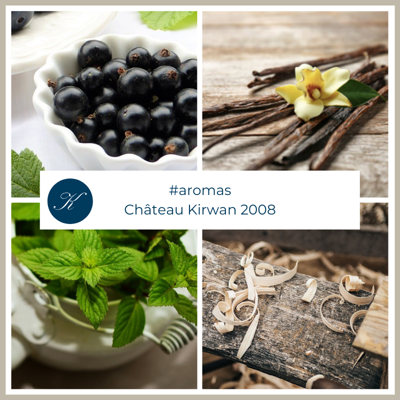 Here is today a vintage showing an excellent aromatic complexity with a melange of fruits – black currents and ripe cherries – and sweet spices, like vanilla. #chateaukirwan  #aromas #vintage #wine #grandscrus #margaux #bordeauxwine #winelover #winetasting