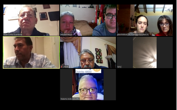 CRLCHM's tweet photo. El Comite de membresía del Club Rotario de los Chillos Milenio realiza la visita virtual a la familia de nuestra próxima socia Carolina Escudero previa a su incorporación al Club aumentando la familia rotaria día a día https://t.co/uTuP8vKxN3