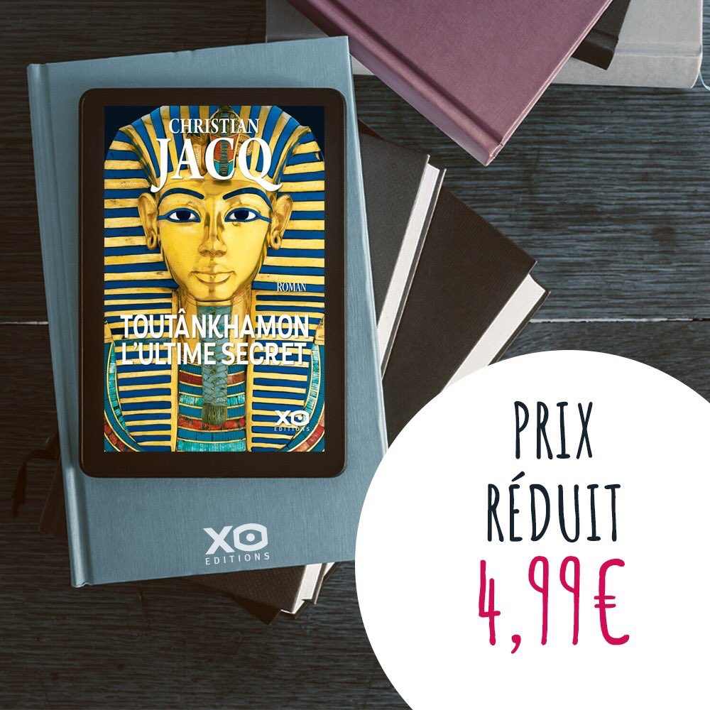 #Confinement

Découvrez le petit prix 4,99€ pour lire Toutankhamon, l'ultime secret.

Voici le lien : bit.ly/toutankhamon-E…

Offre exceptionnelle valable jusqu'au 05 mai inclus.