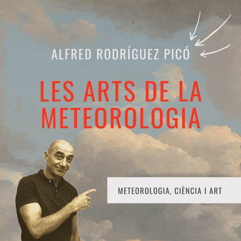 Jeroni_boixareu's tweet photo. Les arts de la meteorologia, nou llibre de @AlfredRPico per St Jordi.  T’endinsa d’una manera original i sorprenent al món de la meteo a través de la literatura, pintura o música clàssica. Descobreix-lo al web de https://t.co/LYLl62YnoV https://t.co/fgr4VMphmZ