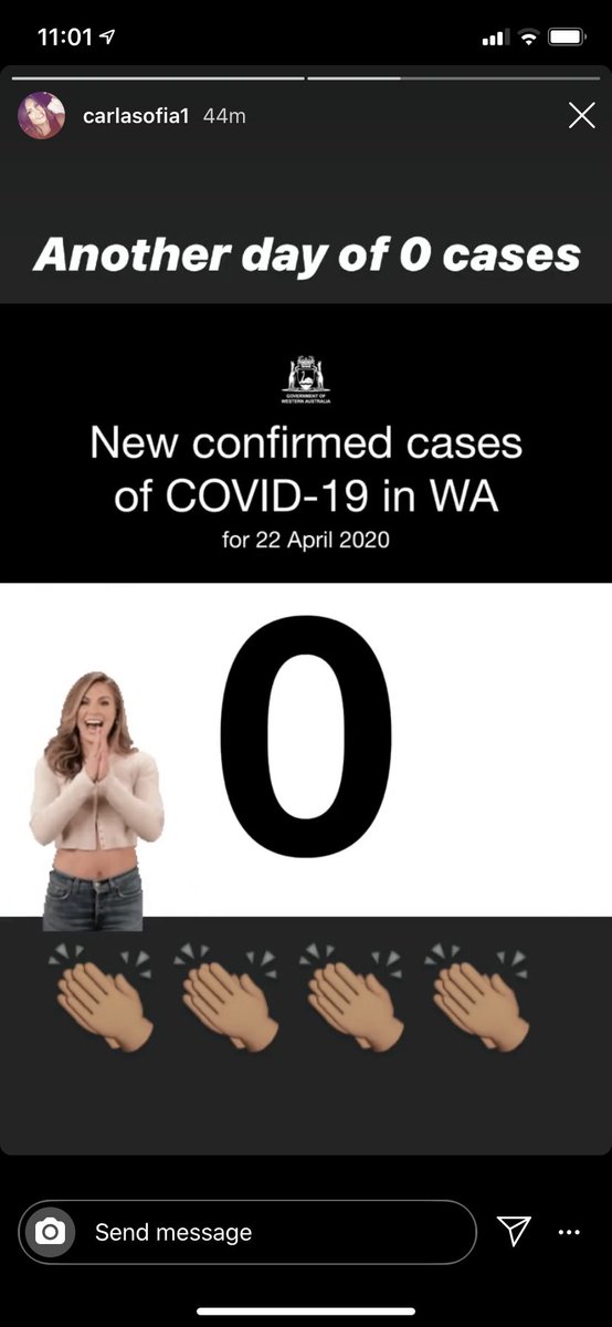 Western Australia doing great. Think closing borders and enforcing two weeks quarantine in all arrivals has made a huge difference. Don’t know why we didn’t do that. And still don’t.