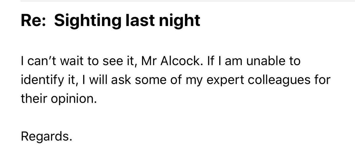 Come on then, Mr Alcock. Don’t disappoint me.