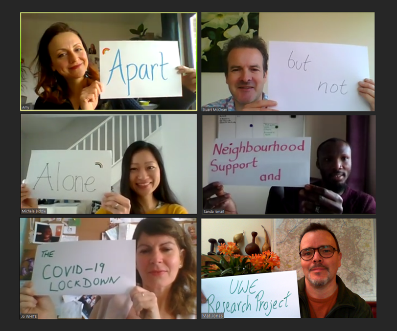 'Apart but not Alone' - UWE C19 Research Project tweet media