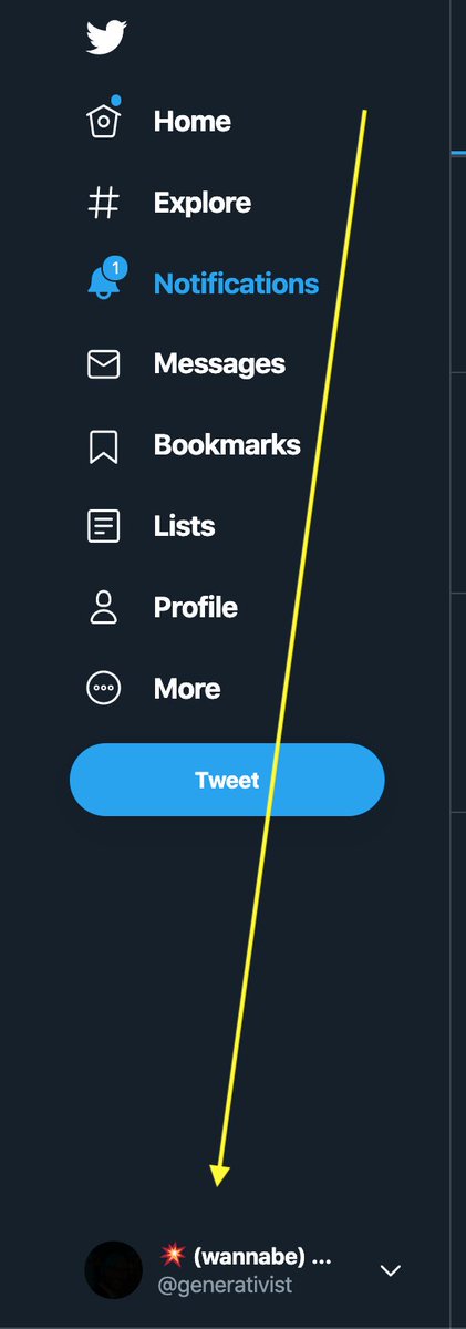 Hrm. Has desktop twitter always had this account switcher?