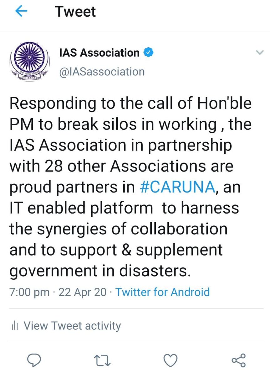 TN IAS Officers Association tweet media
