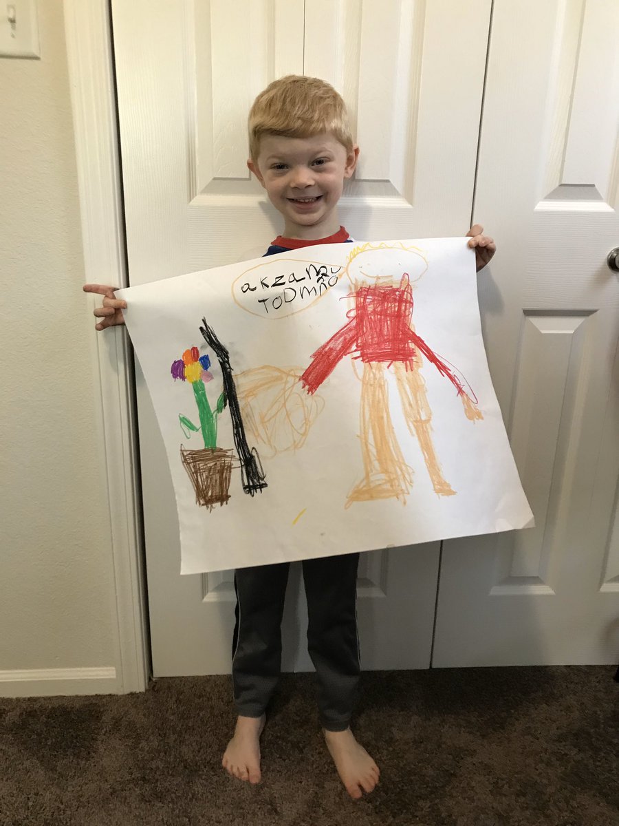 Today we made magic spells! Avery’s spell created a wonderful rainbow 🌈 flower 🌸! Incredible! 👏🏼