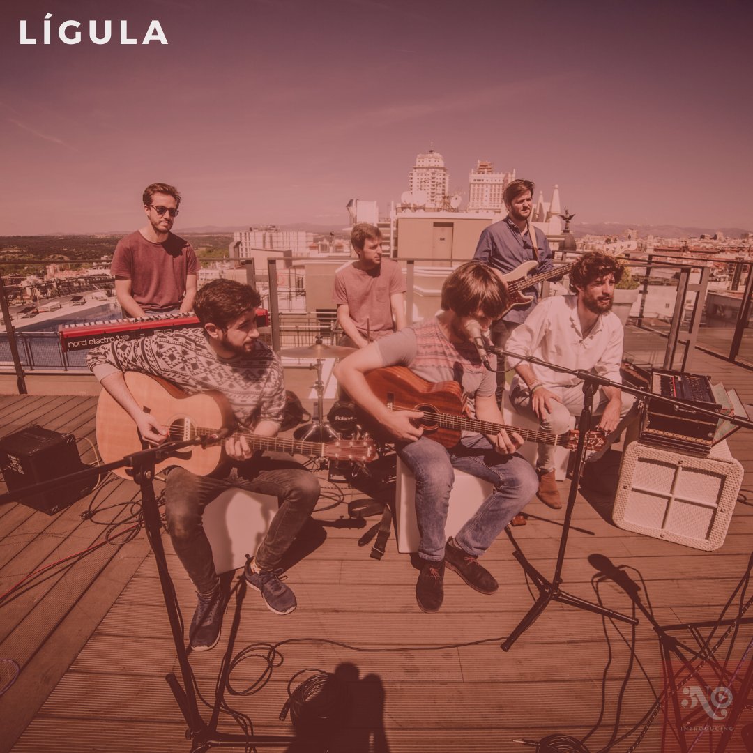 3notesintro's tweet image. Ganador de la banda más numerosa que ha venido a grabar en el @hotelemperadormadrid. Artista del día #1año3Notesintro : el septeto multi instrumental @ligulaband