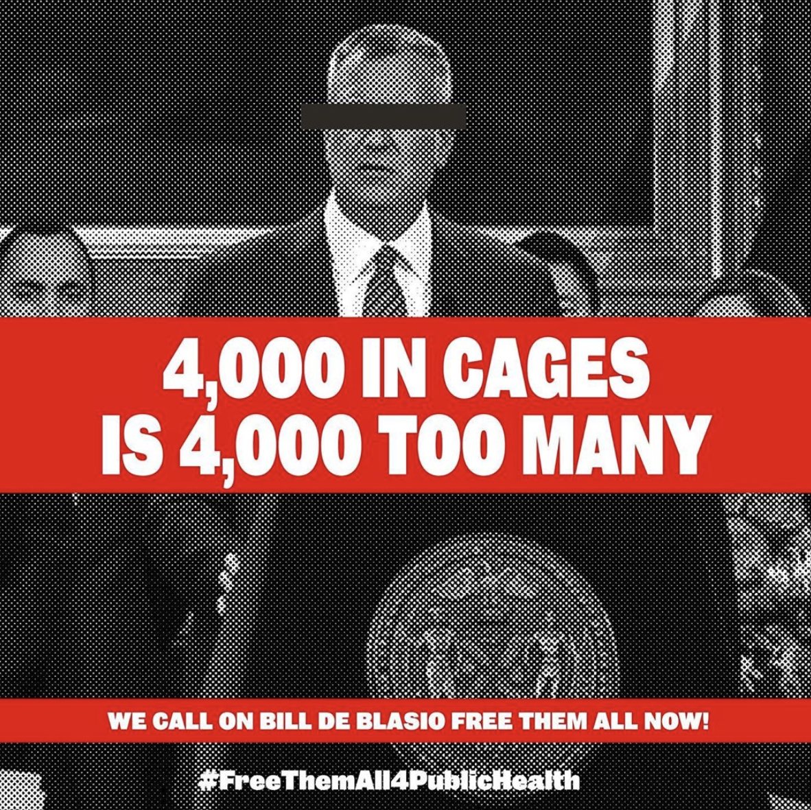 EARTH DAY ACTIONThe De Blasio administration has the power to release people! Use our tweet/email/call scripts to demand de Blasio  #FreeThemAll4PublicHealth:  https://bit.ly/2VsMRU3 EMAIL: bdeblasio@cityhall.nyc.govFAX: (212) 406-3587TWEET:  @NYCMayor