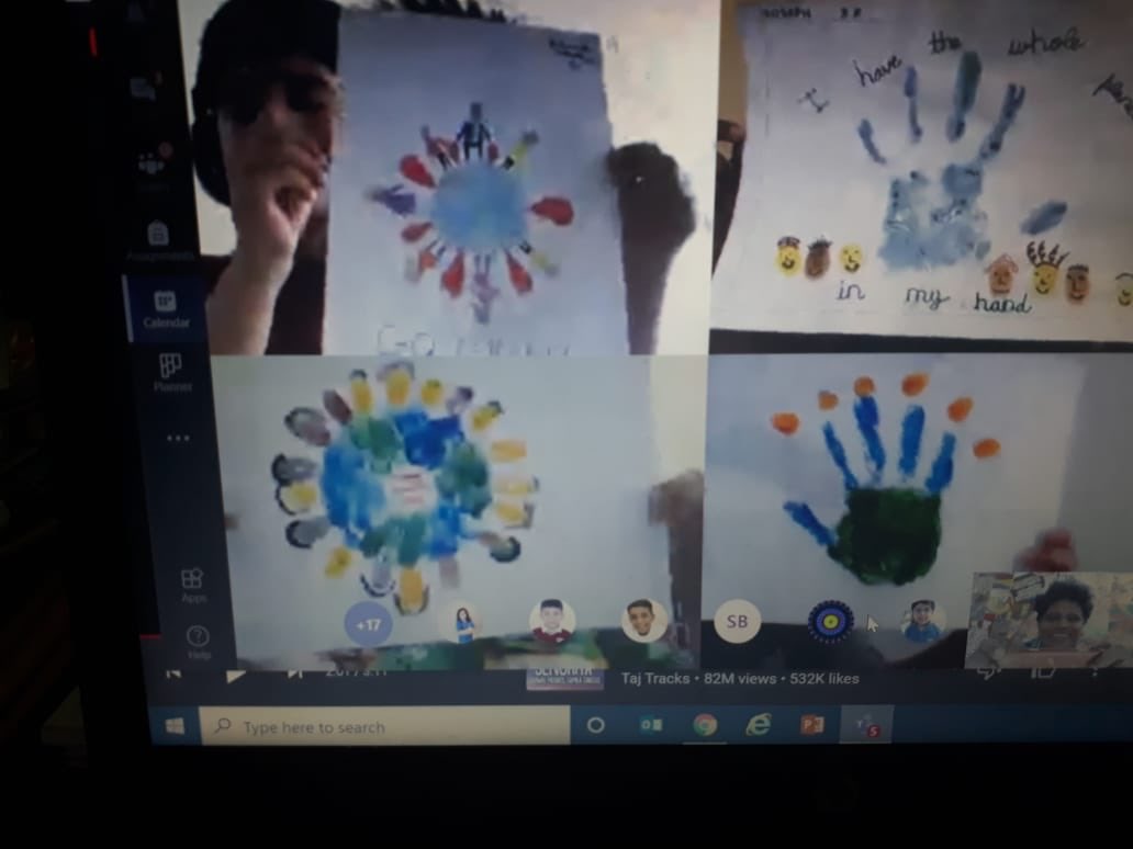 tmsdubai's tweet photo. My world in colour #artisticexpressions #gemscomingtogether #virtualSEP @AmbikaGulati https://t.co/dZOsxQJDbz