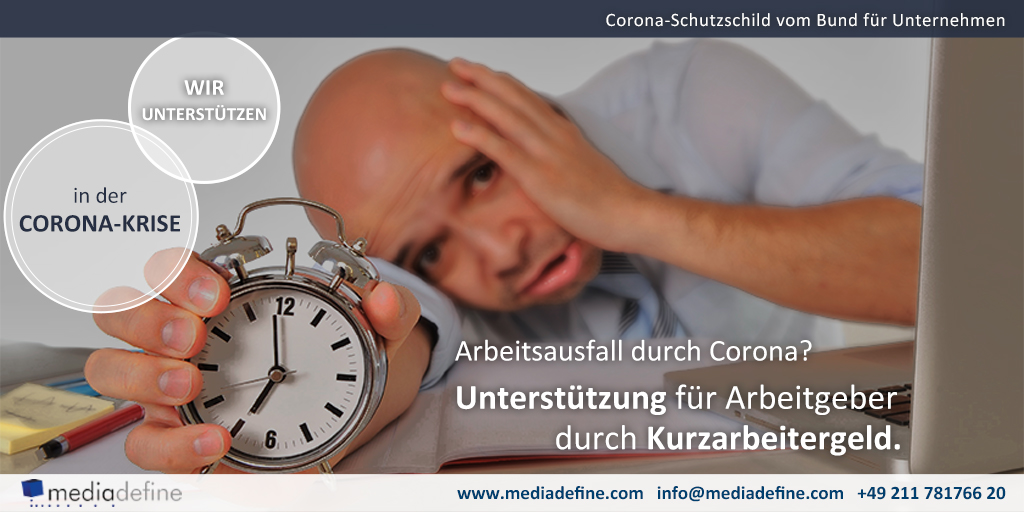 Flexibles Kurzarbeitergeld

Wir informieren über die Voraussetzungen für die Gewährung von Kurzarbeitergeld im Zuge der Corona-Krise und unterstützen Sie aktiv bei der Einleitung der Fördermaßnahmen.

Mehr erfahren Sie unter:
ow.ly/ztBb50zlkEu