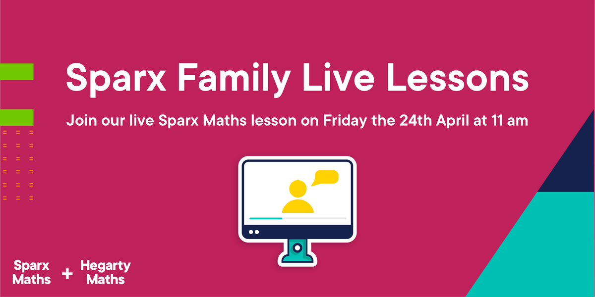 SparxMaths's tweet image. #SparxFamily live maths lessons start THIS WEEK!🚨Calling all #parents #teachers and #students - need some #maths support during #schoolclosure? Join our qualified maths teachers for weekly live lessons. For more details visit: learning.sparx.co.uk/live-lessons #BetterTogether