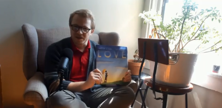 CincyMuseum's tweet photo. ๐ ๐๐ณ "You'll have love, love, love." Join Evan for our next digital #StoryTreeTime featuring #LOVE, written by @mattdelapena and illustrated by @lorenlong: https://t.co/lrRaQNPwug. #MuseumFromHome #CincyMuseum. #SupportCMC: https://t.co/ddetC10tLa https://t.co/tkcZU01Fv4