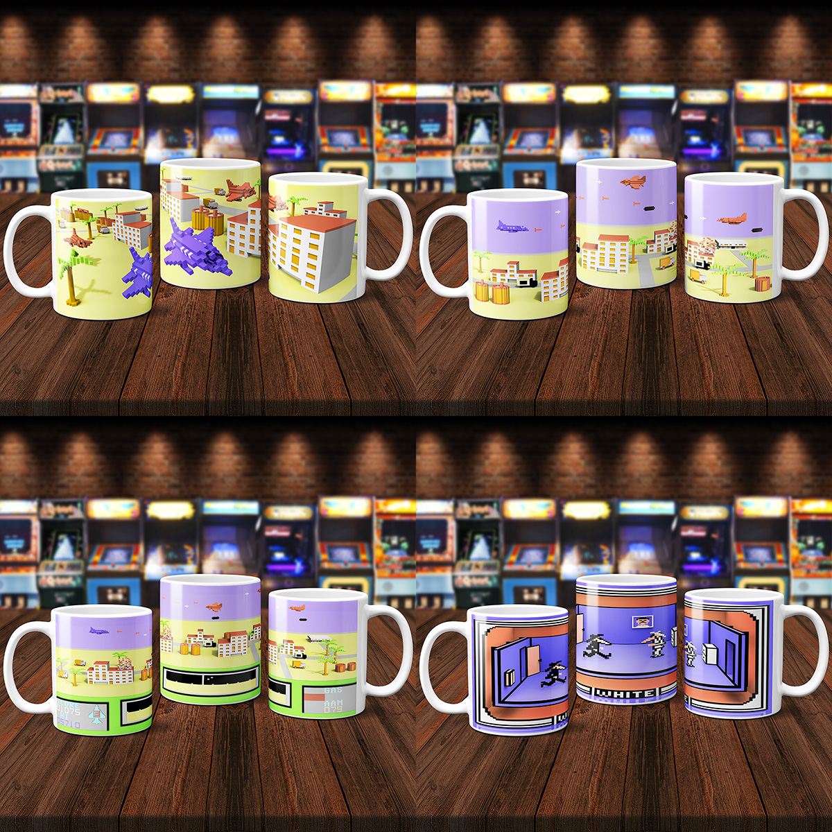 michaelberry's tweet image. Ref. the earlier competition post (see tinyurl.com/y79zeo5g) there are a few other mugs available that aren't on oldskoolpixels.com yet (pending about a dozen other being added). If the winner wants one of these, just let me know.
#retrogaming #c64 #zxspectrum #arcade