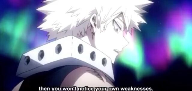 Bakugou’s development