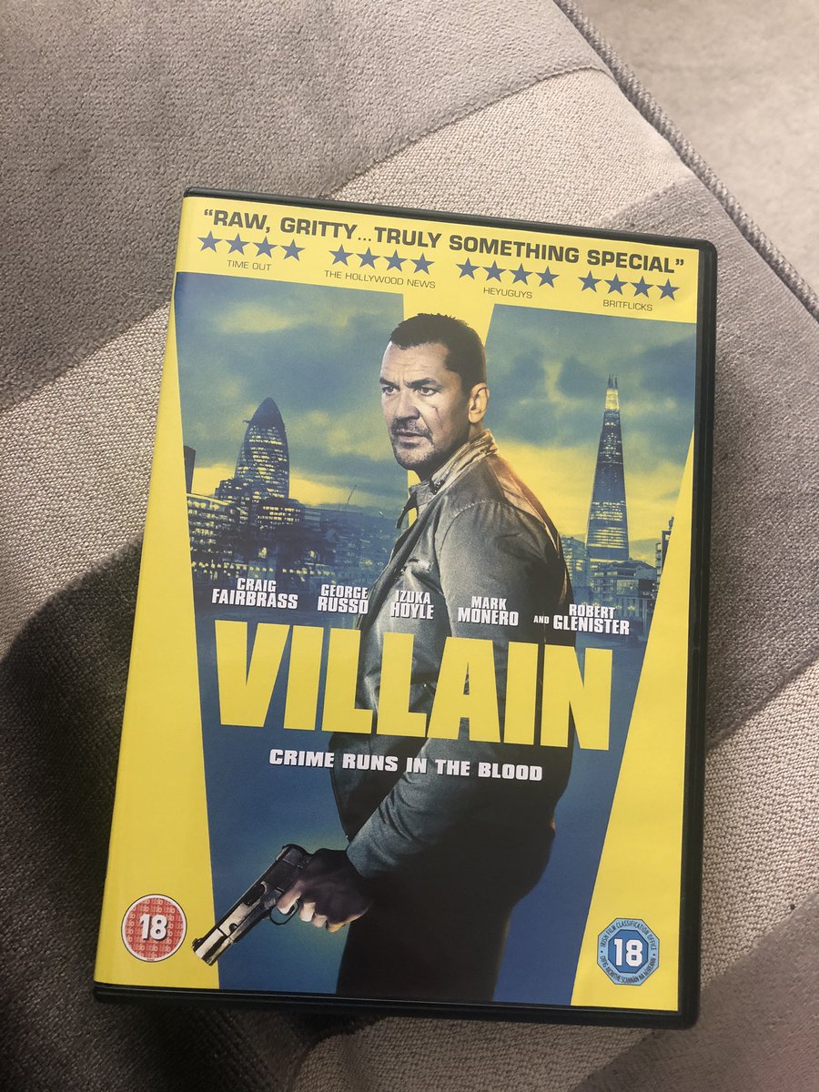 melpinder27's tweet photo. Just watched villain what a great film absolutely love @craigfairbrass amazing as always...could not stop crying at the end 😢 https://t.co/MgO4alZ5Px