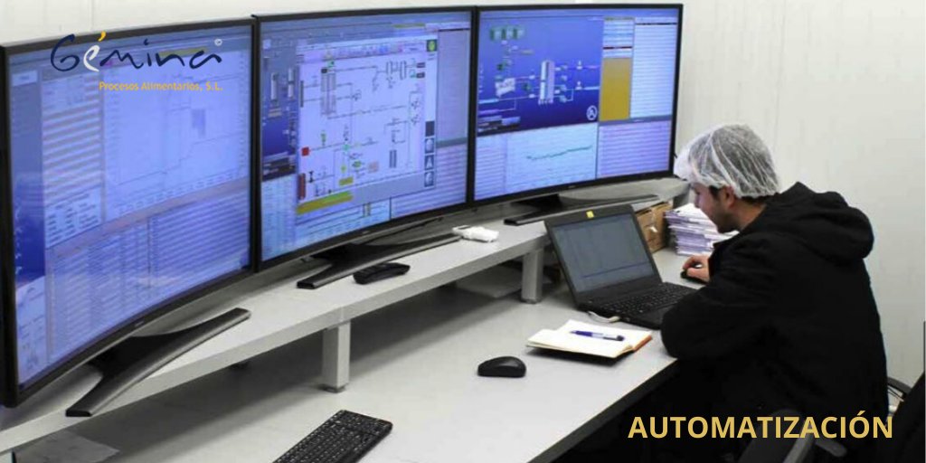 GeminaProcesos's tweet photo. Servicios de #AUTOMATIZACIÓN ✔️Comunicaciones industriales ✔️Servidor Central ✔️Sistema #SCADA ✔️Análisis de datos. Visite el dossier con más información https://t.co/iXg9cOU2wc #AutomatizaciondeProcesos #alimentarios #control #comunicacionesindustriales  #Automation https://t.co/F3YvfF6svS