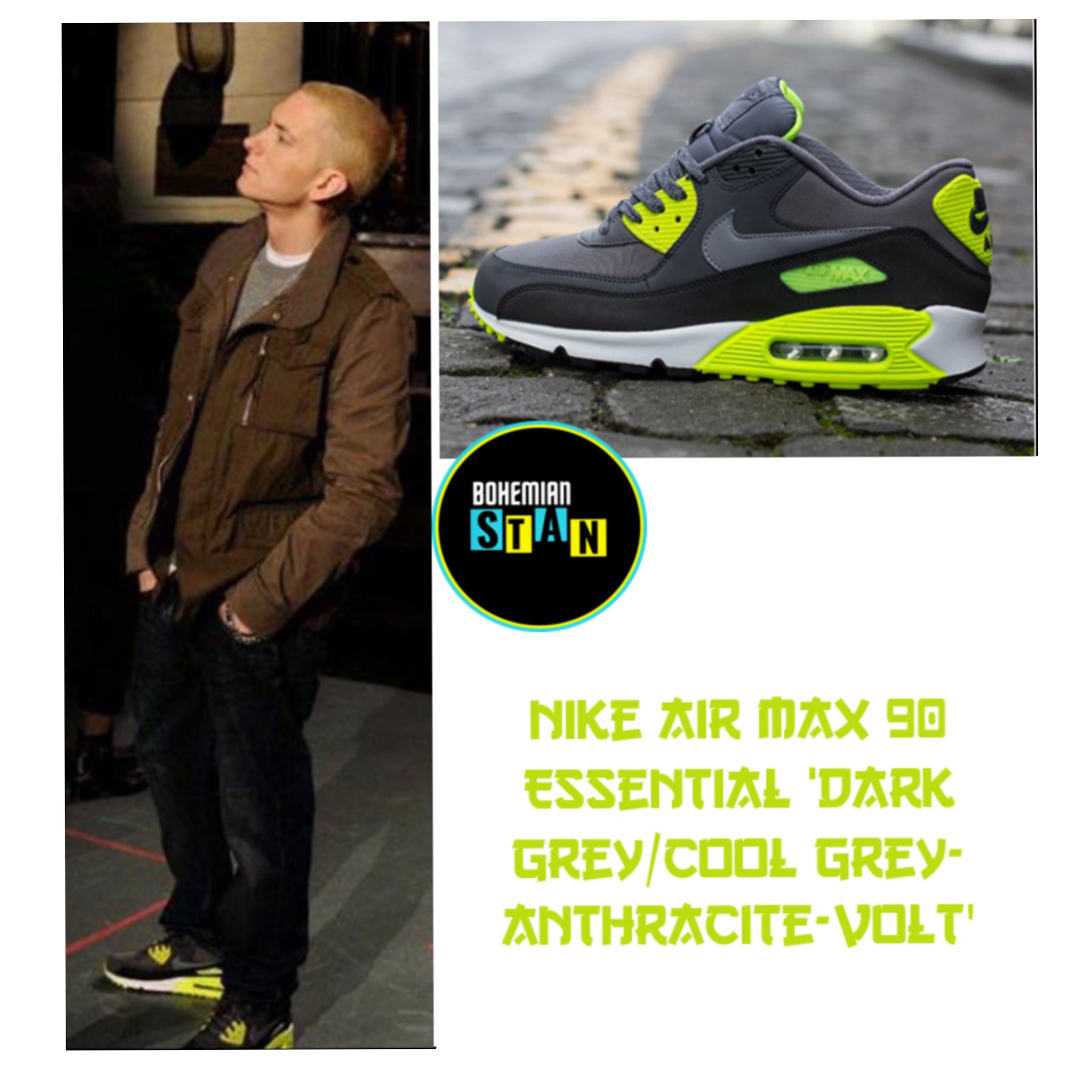 Eminem in Nike Air Max 90 Essential in Berzerk Video 