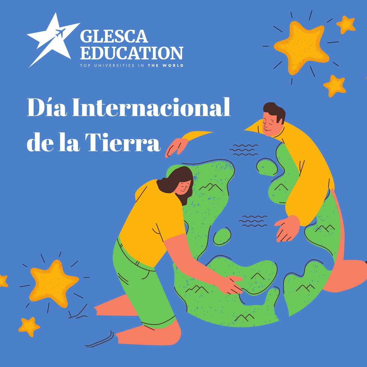 Glescaeducation's tweet photo. Hoy es Día Internacional de la Tierra, 22 de Abril 🌎 https://t.co/k73zNaSHR3
