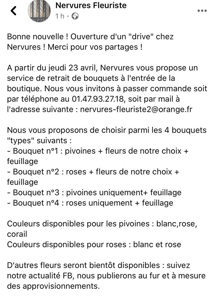 CouvFred's tweet photo. #asnieres #solidarite #commerces #fleuriste #bouquet #plante #nervures https://t.co/eqfc6oB8ux