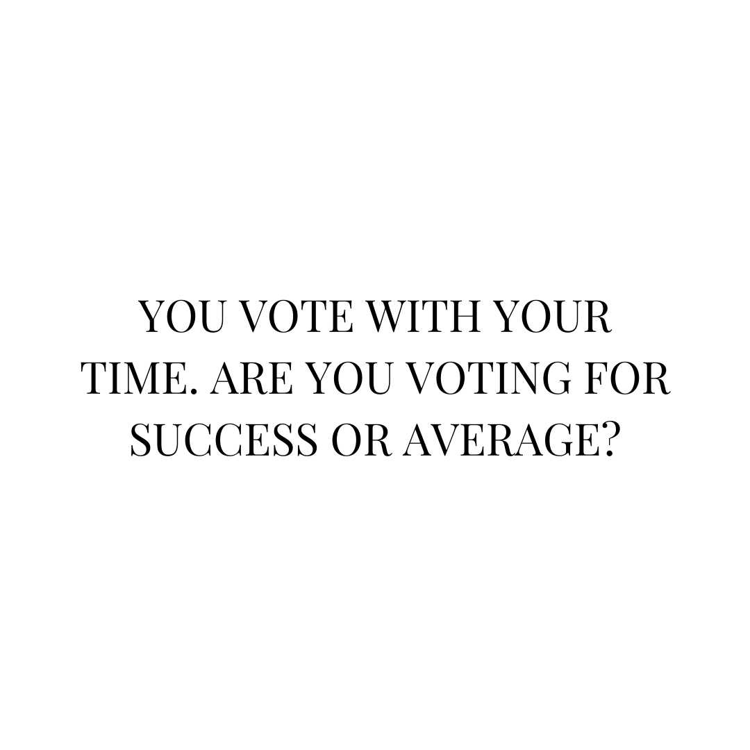 You tell the world what matters to you with each day to day activity you invest time into. Is that scary or empowering?
