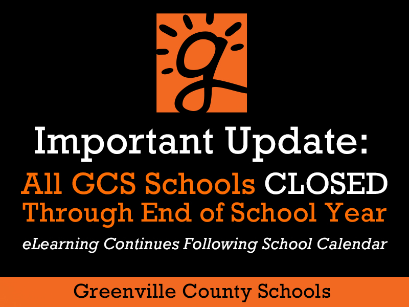 Greenville County Schools on Twitter "Gov. McMaster has closed all SC