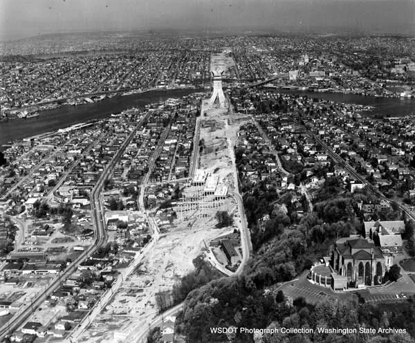 #4 We plowed through our city to build a high speed urban highway. I-5 and Highway 99 were colossal mistakes. They prioritized car use and killed our transit network of streetcars.