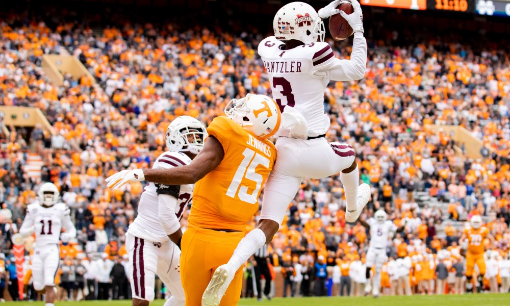 With the 78th pick (3rd round) via Atlanta, the San Francisco 49ers select, Cameron Dantzler cornerback Mississippi State