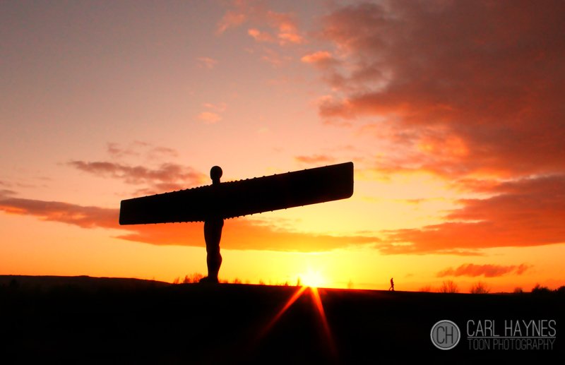 Why not pop down the road to Gateshead, and visit the Angel, or visit the coast at night for the Northern Lights.