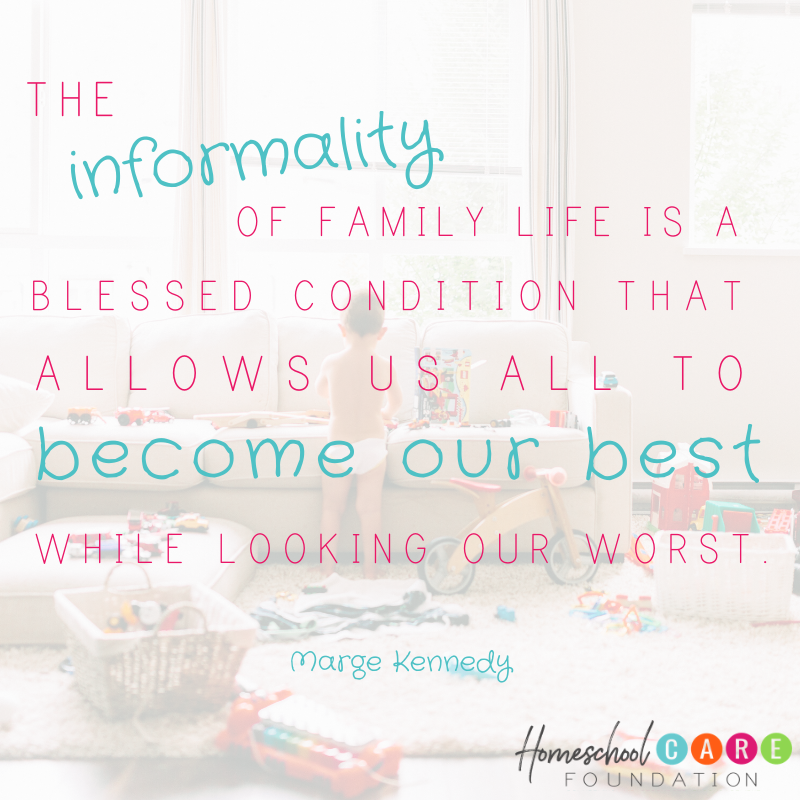 HomeLifeAcademy's tweet photo. A good reminder from the Homeschool C.A.R.E. Foundation:
Treasure daily life with your family. Nothing has to be perfect. Give yourself grace and embrace the mundane. You might find that the best memories were the informal moments. https://t.co/rNqgrlY7Uk