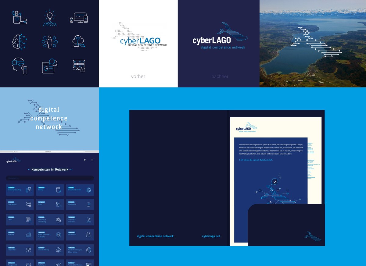 EminHasirci's tweet photo. Eminent erfrischend: für @cyberLAGO e.V. habe ich über 4 Monate lang am neuen #CorporateDesign & ihrem #Webauftritt gearbeitet. In Kürze schließe ich die Definition medienübergreifender #Designprinzipien für analoge & digitale Anwendungen ab. Stay tuned! https://t.co/blq2o2L5E0 https://t.co/2SW90q5Nrz