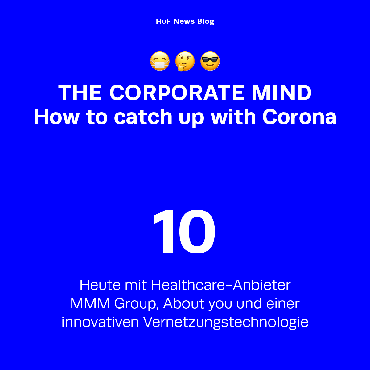 HoppundFrenz's tweet image. #MMMGroup errichtet mobile #intensivecare-Stationen, @aboutyou bietet #Schutzmasken und @WHO, @IBMDeutschland und @HACERA_INC wollen per #Blockchain #Daten über die Ausweitung des #coronavirus zusammenfassen. How to #CatchUpWithCorona Folge 10 auf hoppundfrenz.com/the-corporate-…